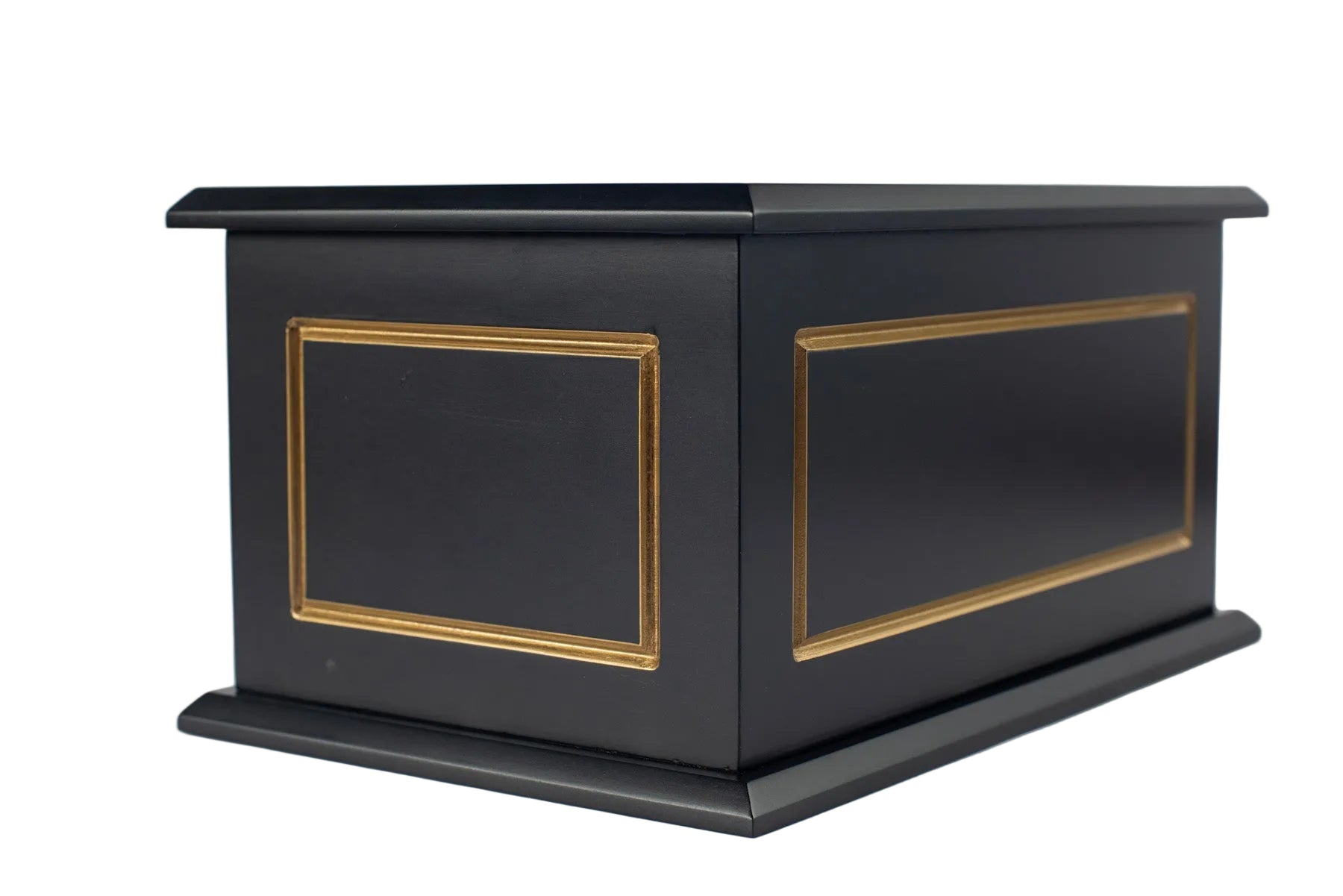 Painted Bevelled - Black and Gold