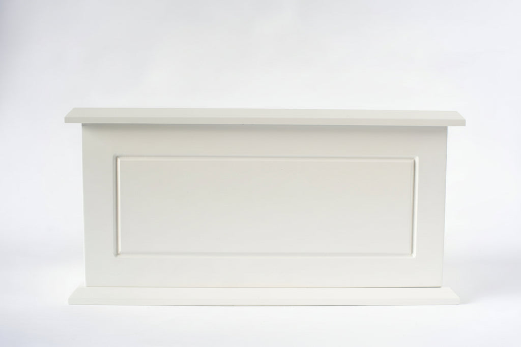 Painted Bevelled - White